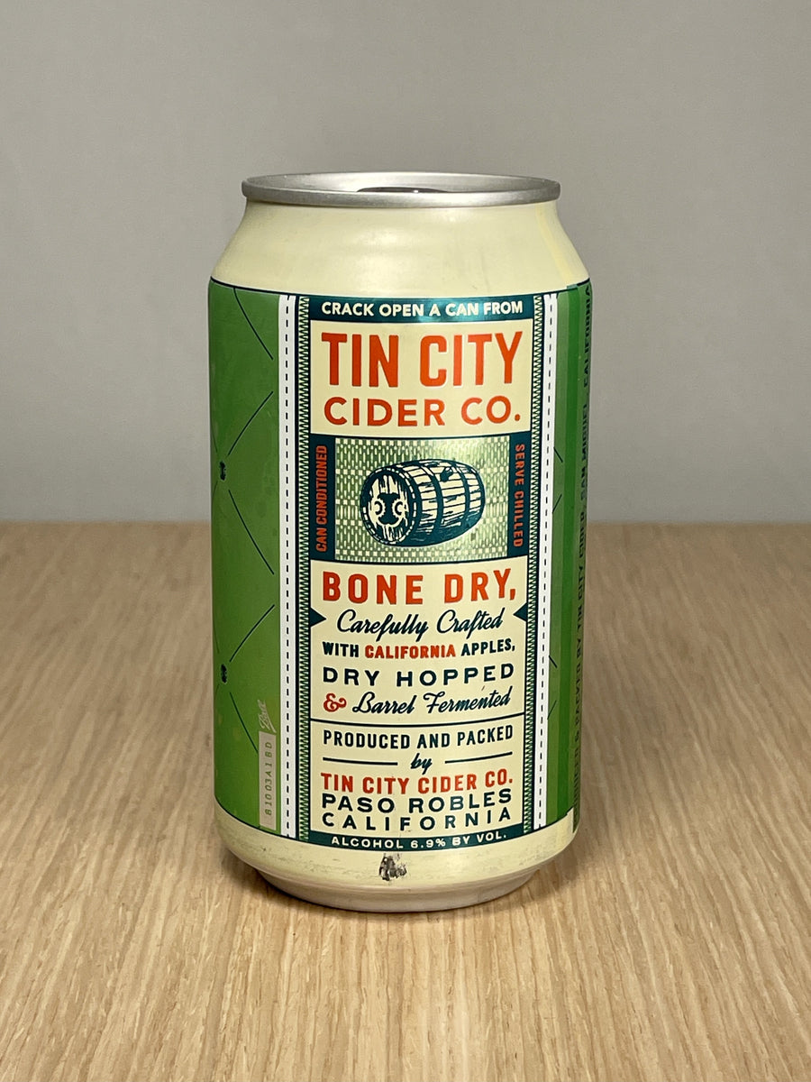 Tin City Original Extra Dry Hopped Cider Buy Hard Cider Stateside