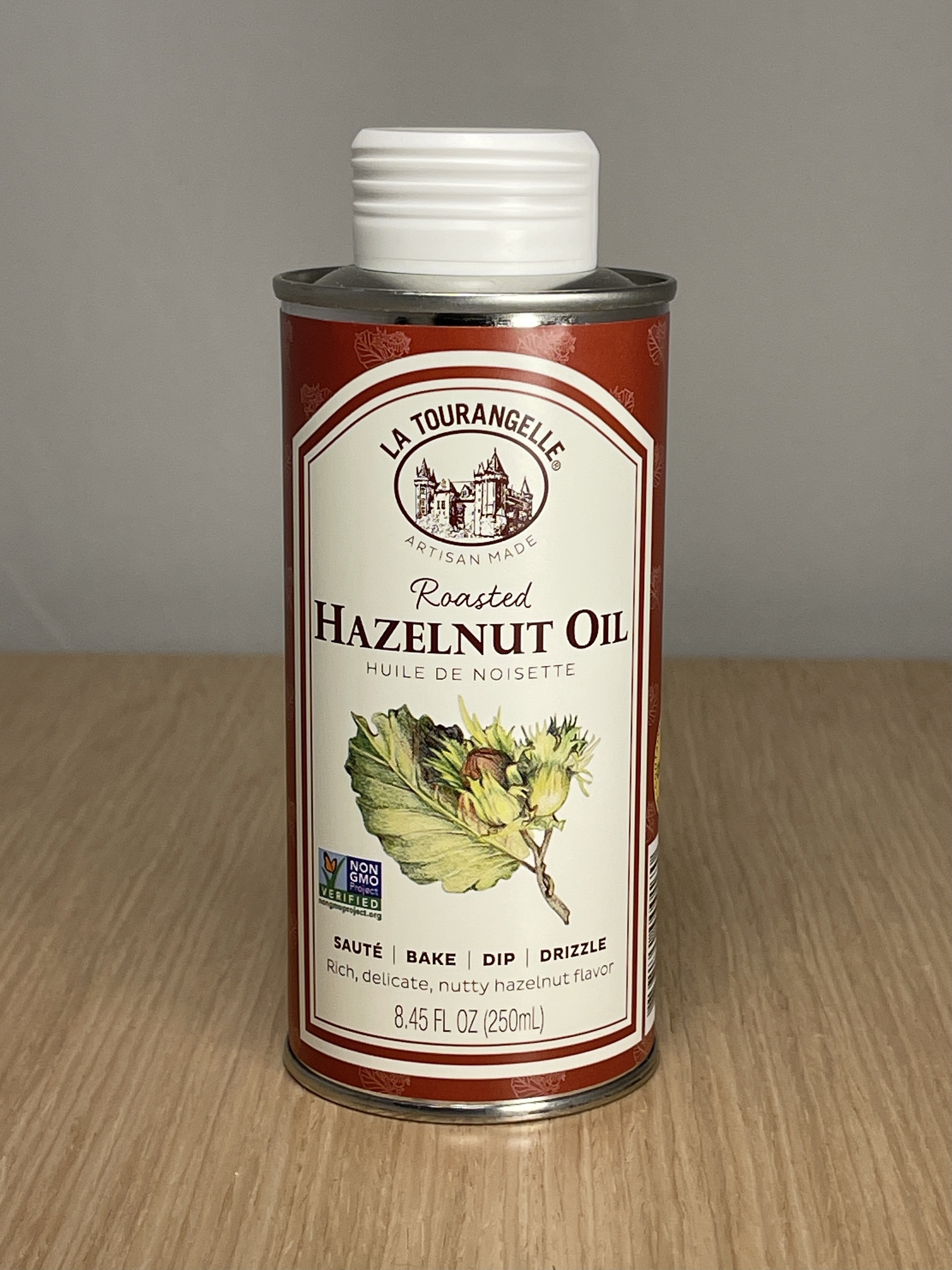 La Tourangelle Roasted Hazelnut Oil 8.45 oz bottle